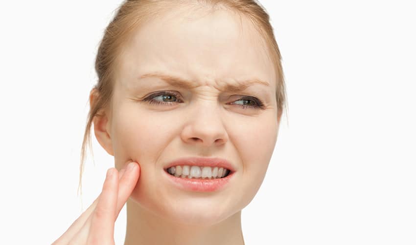 Jaw pain is one of the main symptoms of TMJ